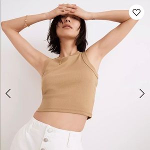 Madewell Brightside Crop Tank